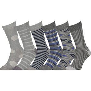 Mens Dress Socks - Fun Colorful Socks for Men - Cotton Patterned Fashion Mens So